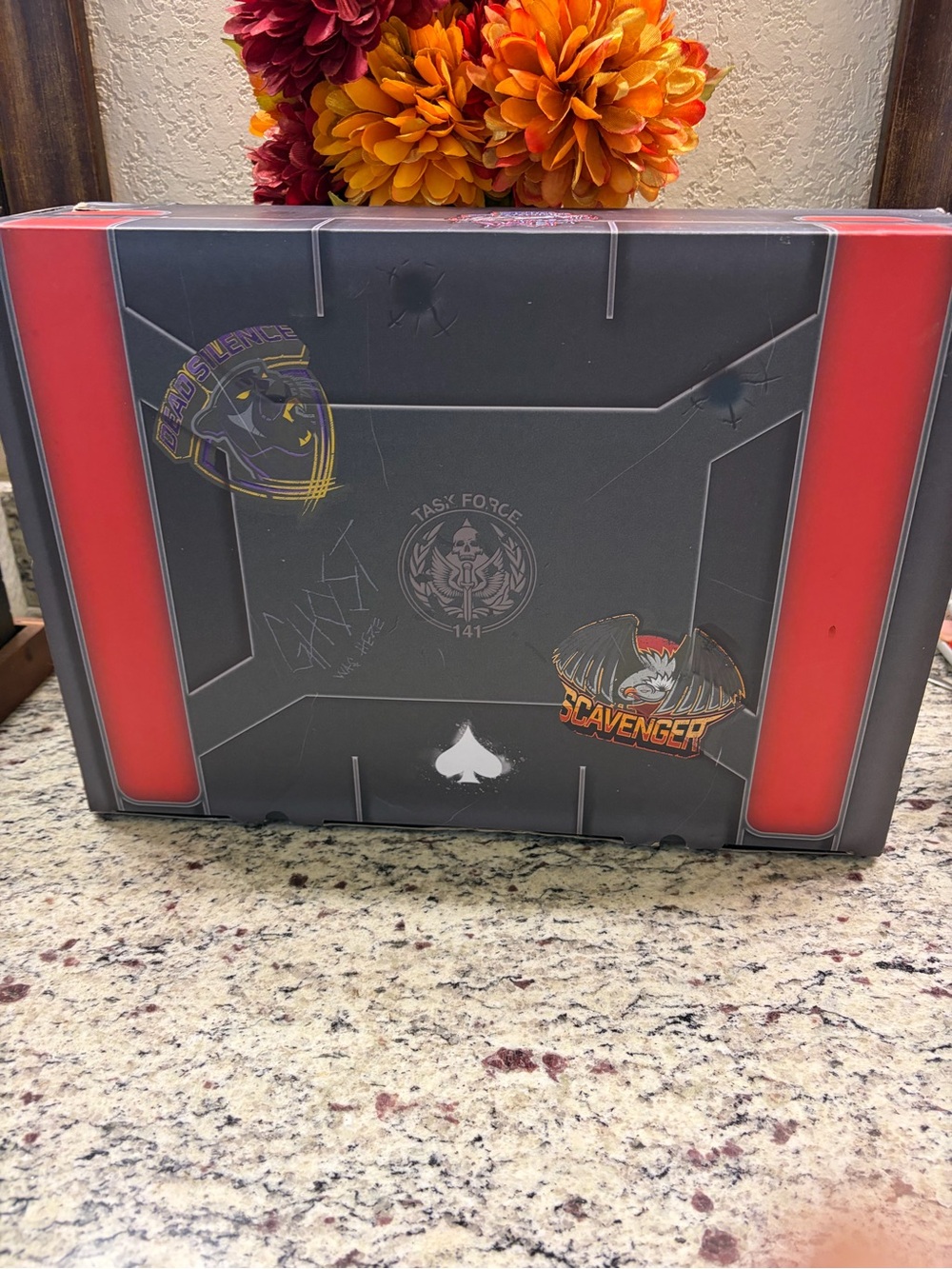 Call of Duty limited edition Black and Red Tactical Game Case - Home Games